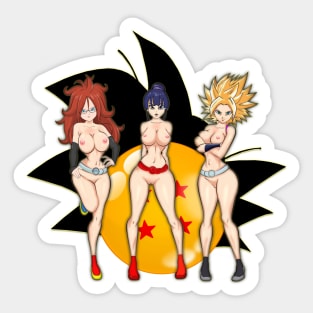 DB Hentai Girls Sticker